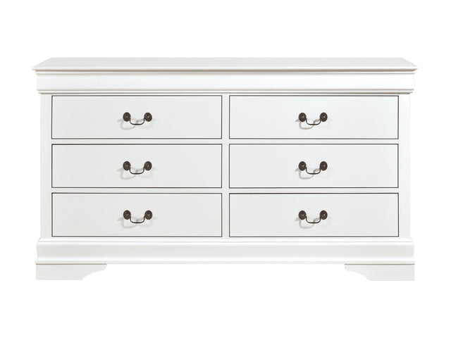 Mayville White Dresser - Ornate Home