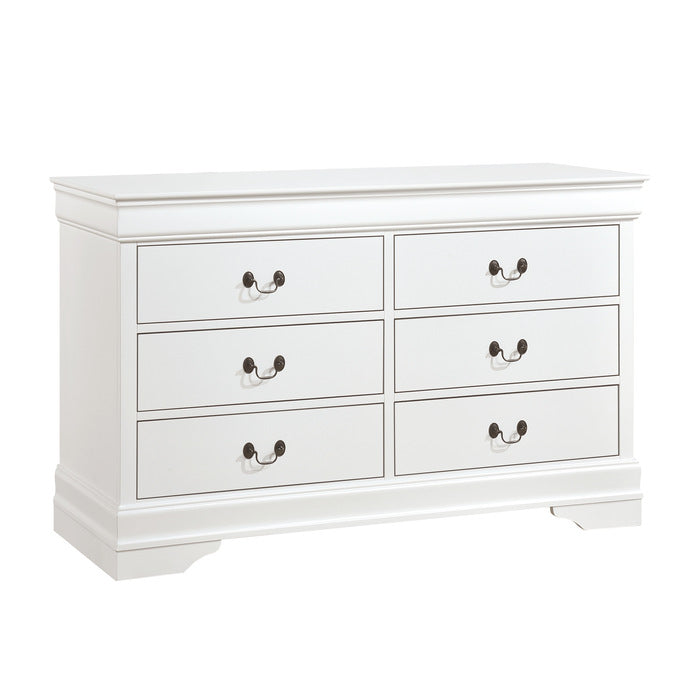Mayville White Dresser - Ornate Home