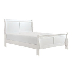 Mayville White Eastern King Bed - Ornate Home