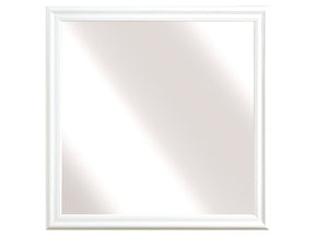 Mayville White Mirror - Ornate Home