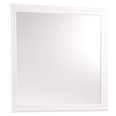 Mayville White Mirror - Ornate Home