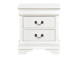 Mayville White Nightstand - Ornate Home
