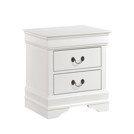 Mayville White Nightstand - Ornate Home
