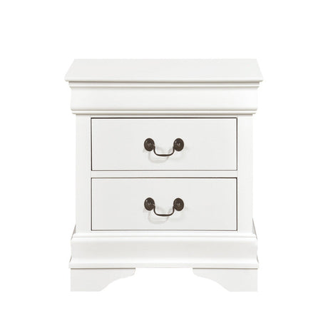 Mayville White Nightstand - Ornate Home