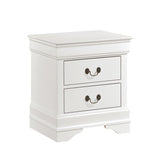 Mayville White Nightstand - Ornate Home