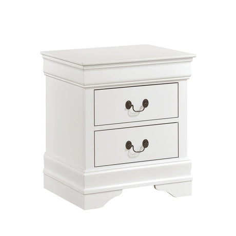 Mayville White Nightstand - Ornate Home