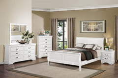 Mayville White Queen Bed - Ornate Home