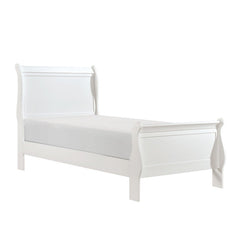 Mayville White Twin Bed - Ornate Home