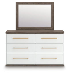 Mazilar Brown Dresser and Mirror - Ornate Home