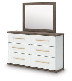 Mazilar Brown Dresser and Mirror - Ornate Home