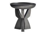 Mazo Black Nickel Side Table - Ornate Home