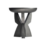 Mazo Black Nickel Side Table - Ornate Home