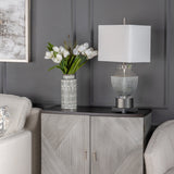 Mc Cance Grey Table Lamp - Ornate Home