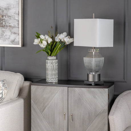 Mc Cance Grey Table Lamp - Ornate Home