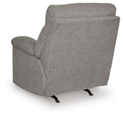 McArlie Smoke Recliner - Ornate Home