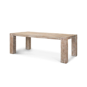 McArthur White 84"W Dining Table - Ornate Home