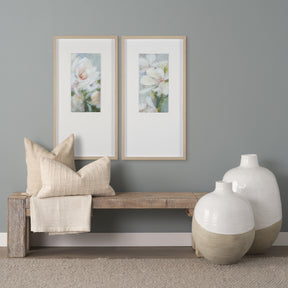 McArthur Whitewash 64" Reclaimed Wood Bench - Ornate Home