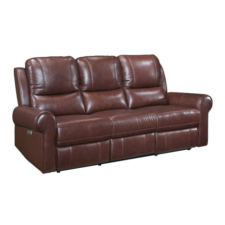 McCall Brown Power Double Reclining Sofa - Ornate Home