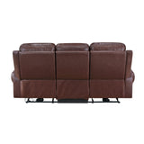 McCall Brown Power Double Reclining Sofa - Ornate Home
