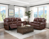 McCall Brown Power Double Reclining Sofa - Ornate Home