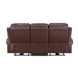McCall Brown Power Double Reclining Sofa - Ornate Home