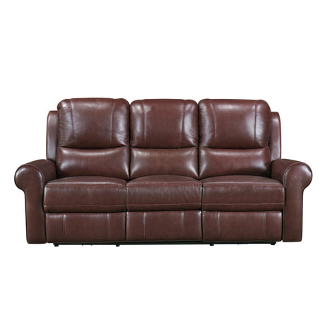 McCall Brown Power Reclining Sofa and Loveseat - Ornate Home