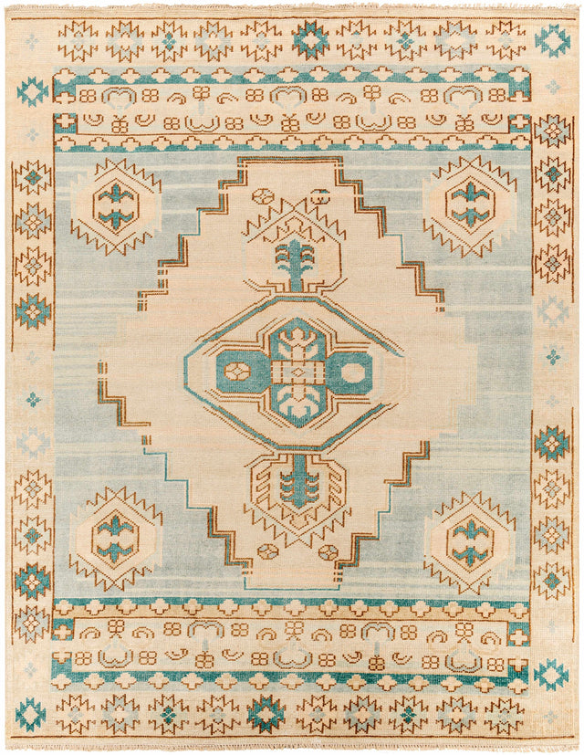 McColl Hand Knotted Wool Blend Rug - Clearance - Ornate Home