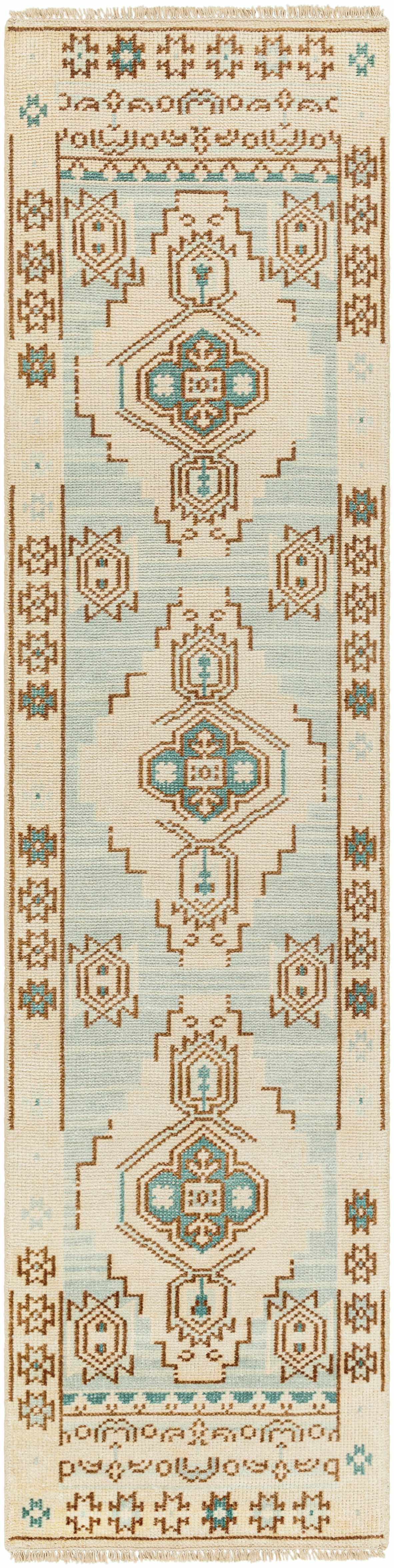 McColl Hand Knotted Wool Blend Rug - Clearance - Ornate Home