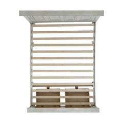 McCoy Antique White 3-Piece Queen Storage Bedroom Set