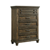 McCoy Charcoal 5-Piece King Storage Bedroom Set - Ornate Home