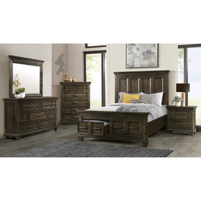 McCoy Charcoal 7-Drawer Dresser - Ornate Home