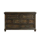 McCoy Charcoal 7-Drawer Dresser - Ornate Home