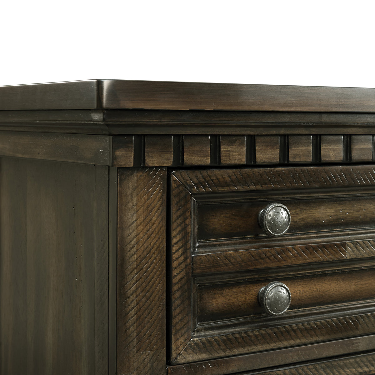 McCoy Charcoal 7-Drawer Dresser - Ornate Home