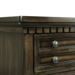 McCoy Charcoal 7-Drawer Dresser - Ornate Home