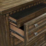McCoy Charcoal 7-Drawer Dresser - Ornate Home