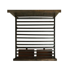 McCoy Charcoal King Storage Bed - Ornate Home