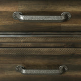 McCoy Charcoal King Storage Bed - Ornate Home