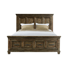 McCoy Charcoal Queen Storage Bed - Ornate Home