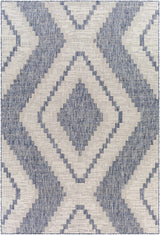 McCrory Pale Blue Flat Outdoor Rug - Clearance - Ornate Home