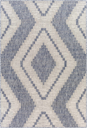 McCrory Pale Blue Flat Outdoor Rug - Clearance - Ornate Home