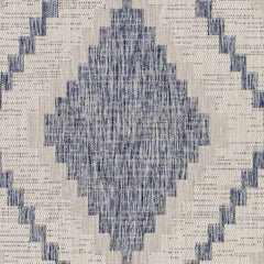 McCrory Pale Blue Flat Outdoor Rug - Clearance - Ornate Home