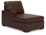 McDowlan Coffee 3-Piece Sectional w/Chaise - Ornate Home