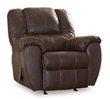 McGann Faux Leather Manual Recliner (Online Special Price) - Ornate Home