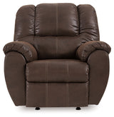 McGann Faux Leather Manual Recliner (Online Special Price) - Ornate Home