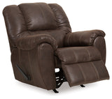 McGann Faux Leather Manual Recliner (Online Special Price) - Ornate Home