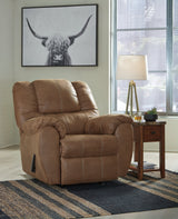 McGann Faux Leather Manual Recliner (Online Special Price) - Ornate Home