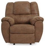 McGann Faux Leather Manual Recliner (Online Special Price) - Ornate Home