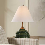McKay Dark Green Table Lamp - Ornate Home