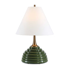 McKay Dark Green Table Lamp - Ornate Home