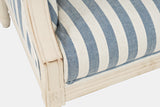 McKenna Blue Accent Chair - Ornate Home